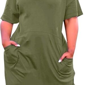 Two casual dresses very comfortable and easy just slip on and go!